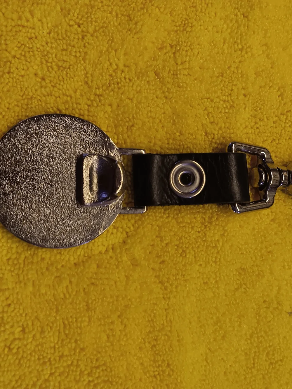 Harley-Davidson Black Skull Keychain - Men's Accessory